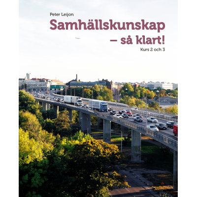 Omslagsbild Samhällskunskap så klart kurs 2 och 3