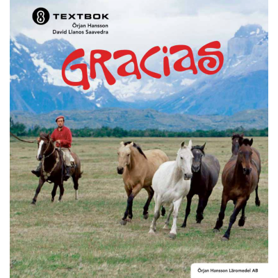 Gracias 8 Textbok - Tryckt form