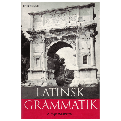 Latinsk grammatik - Tryckt form