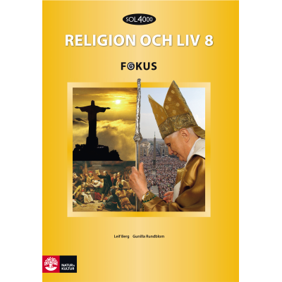 SOL 4000 Religion och liv 8 Fokus Elevbok - Tryckt form