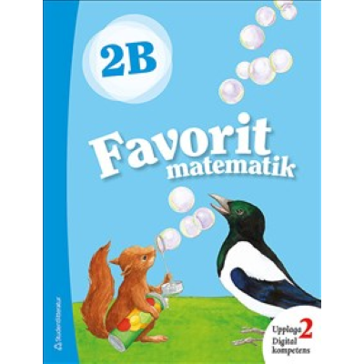 Omslag till Favorit matematik 2B Elevpaket.