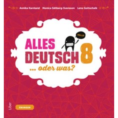 Omslagsbild Alles deutch 8 övningsbok