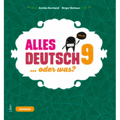 Alles Deutsch 9 Övningsbok.