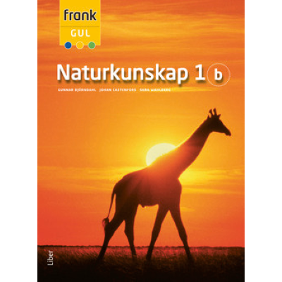 En giraff på savannen.