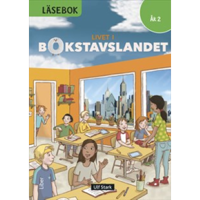 Livet i Bokstavslandet Läsebok åk 2 nivå grön.