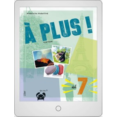 Omslagsbild À plus ! åk 7 Digital (elevlicens) 12 mån