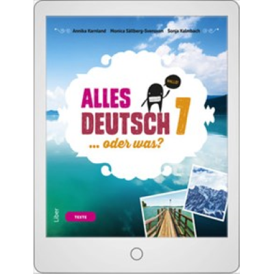 Omslagsbild Alles Deutsch 7 Digital (elevlicens) 12 mån