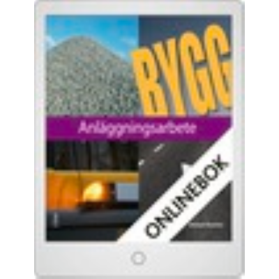Omslagsbild Anläggningsarbete Onlinebok