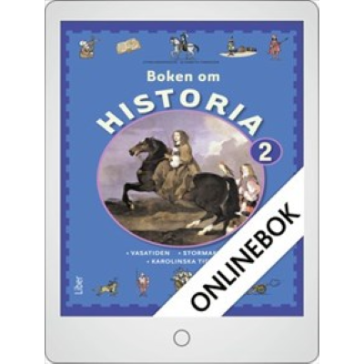 Omslagsbild Boken om historia 2 onlinebok