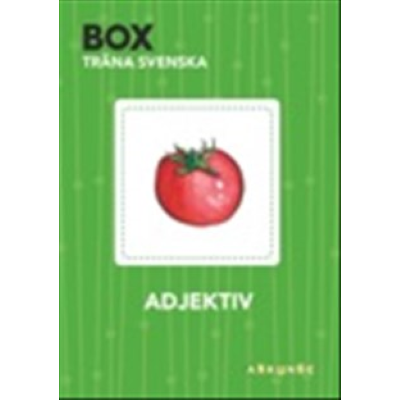 Omslagsbild BOX - Träna svenska Adjektiv
