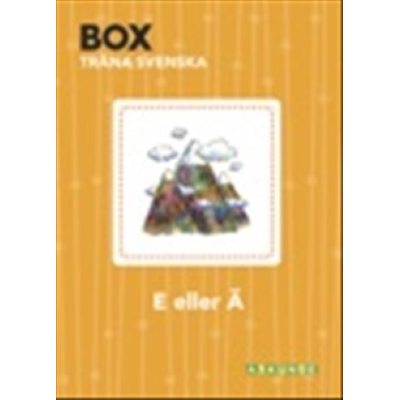 Omslagsbild BOX - Träna svenska E eller Ä