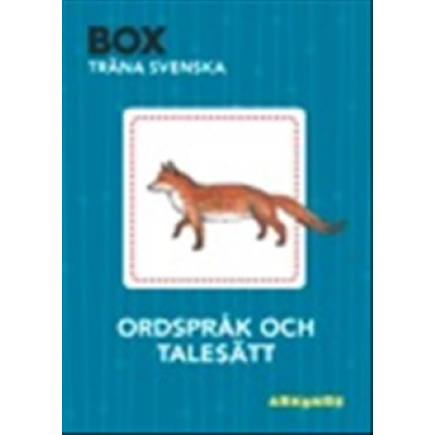 Omslagsbild BOX - Träna svenska Ordspråk och talesätt