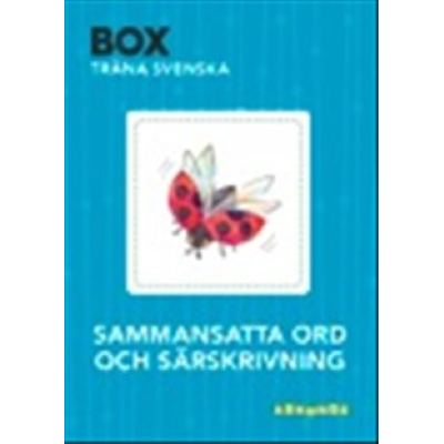 Omslagsbild BOX - Träna svenska Sammansatta ord och särskrivning