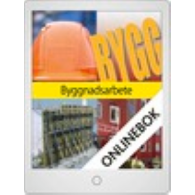 Omslagsbild Bygg Byggnadsarbete Onlinebok