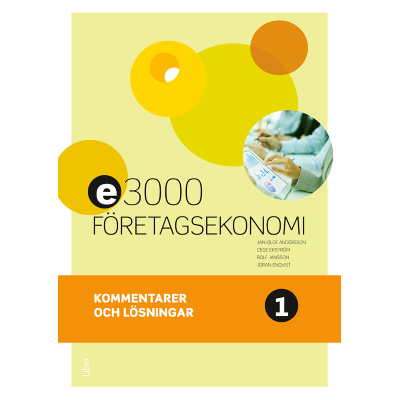 Företagsekonomi kommentarer och övningar.