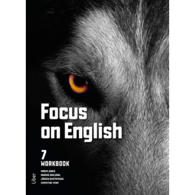 Focus on English 7 Workbook övningsbok.