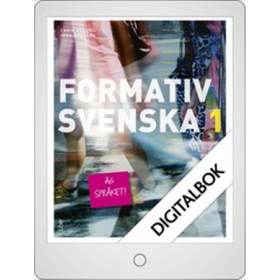 Omslagsbild Formativ svenska 1 Digitalbok