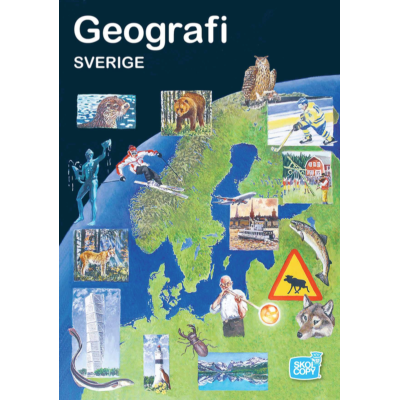 Omslagsbild Geografi Sverige