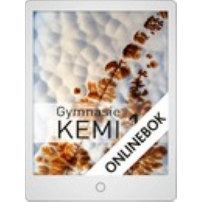 Omslagsbild Gymnasiekemi 1 Onlinebok