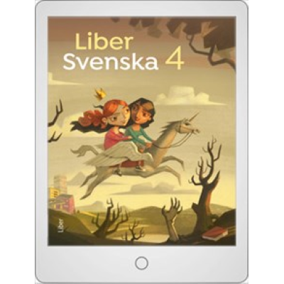 Omslagsbild Liber Svenska 4 Digital (elevlicens) 12 mån