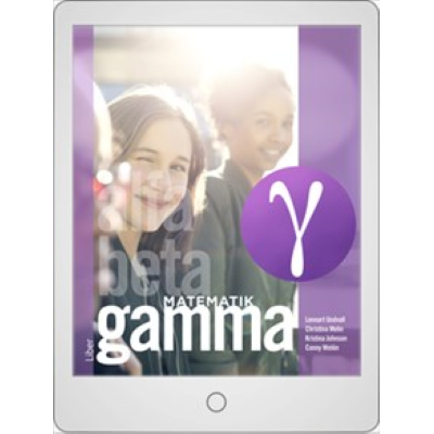 Omslagsbild Matematik Gamma Digital (elevlicens) 12 mån