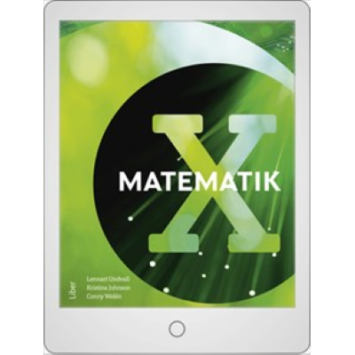 Omslagsbild Matematik X Digital (elevlicens) 12 mån