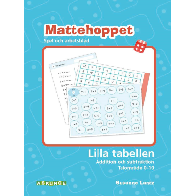 Mattehoppet Lilla additions- och subtraktionstabellen.