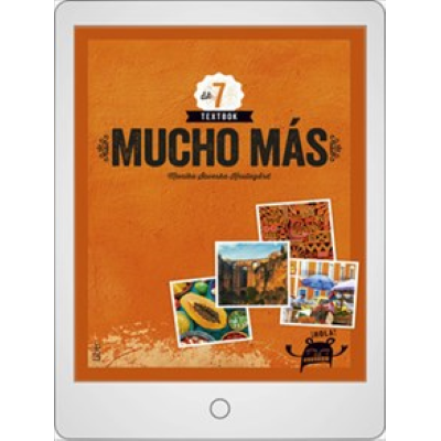 Omslagsbild Mucho más åk 7 Digital (elevlicens) 12 mån