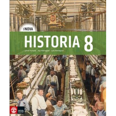 Omslag till SOL NOVA Historia 8 Elevbok.