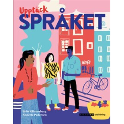 Omslag till Upptäck språket Textbok.