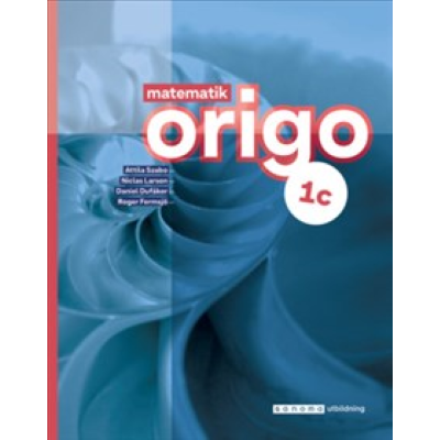 Omslag till Matematik Origo 1c upplaga 3.