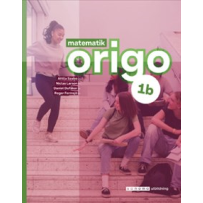 Omslag till Matematik Origo 1b onlinebok, upplaga 3.