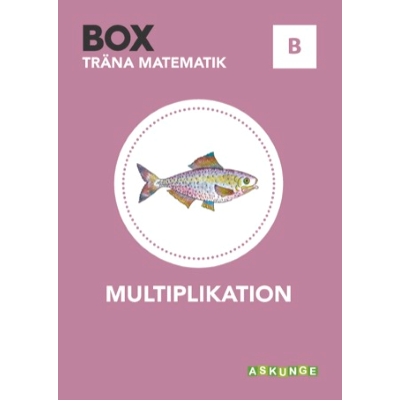 OmslagsbildBOX Träna Matematik Multiplikation B