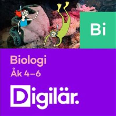 Omslagsbild Digilär Biologi för årskurs 4-6