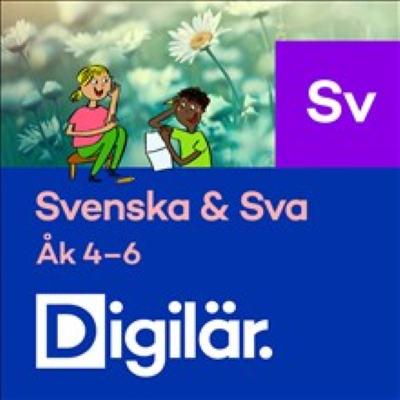 Omslagsbild Digilär Svenska & Sva för årskurs 4-6