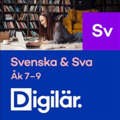 Omslagsbild Digilär Svenska och Sva för årskurs 7-9