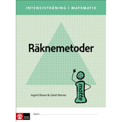 Intensivträning ma åk 4-6 Räknemetoder Elevhäfte.