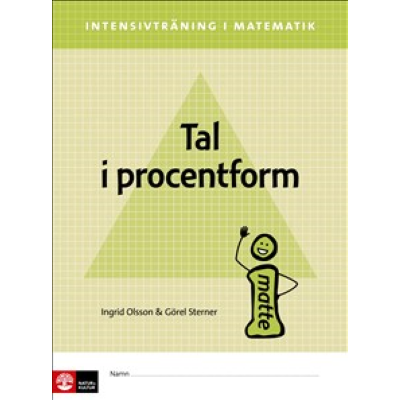 Intensivträning ma åk 4-6 Tal i procentform.