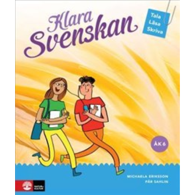 Omslagsbild Klara svenskan Årskurs 6 Elevbok Tala, läsa, skriva