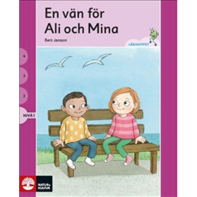 Läshoppet Nivå 1- Ali och Mina, 4 titlar.