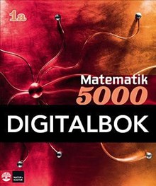 Matematik 5000 Kurs 1a Röd Lärobok - Digital - Hitta Läromedel