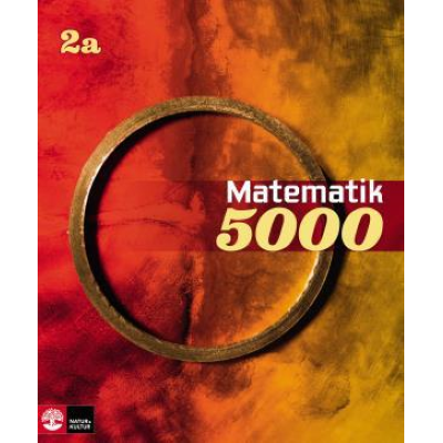 Omslagsbild Matematik 5000 Kurs 2a Röd & Gul Lärobok