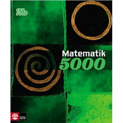 Omslagsbild Matematik 5000 Kurs 2b Grön Lärobok