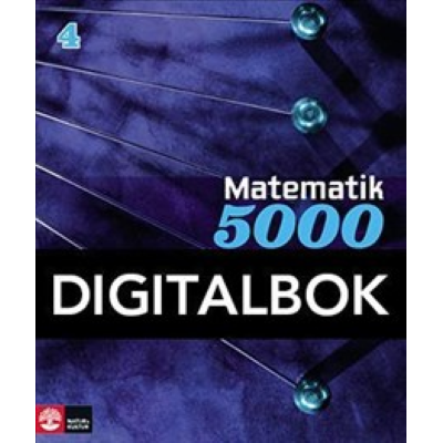 Omslagsbild Matematik 5000 Kurs Blå Lärobok Digital