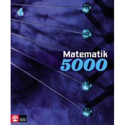 Omslagsbild Matematik 5000 Kurs 4 Blå Lärobok