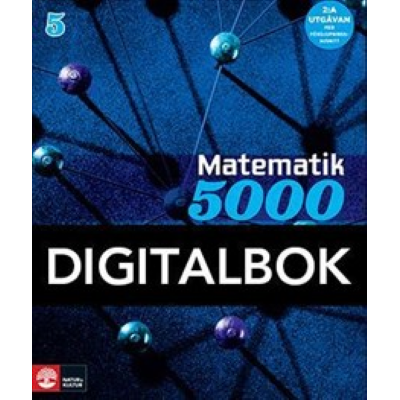 Omslagsbild Matematik 5000 Kurs 5 Blå Lärobok Digital