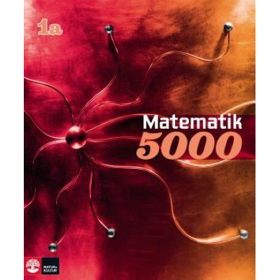 Omslagsbild Matematik 5000 Kurs 1a Röd Lärobok