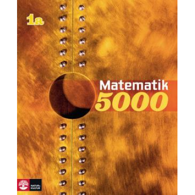 Omslagsbild Matematik 5000 Kurs 1a Gul Lärobok