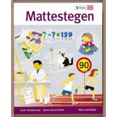 Omslagsbild Mattestegen B Steg 5-8 Höst