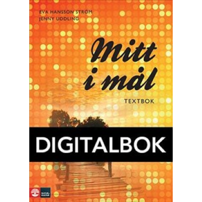 Omslagsbild Mitt i mål Textbok Digital